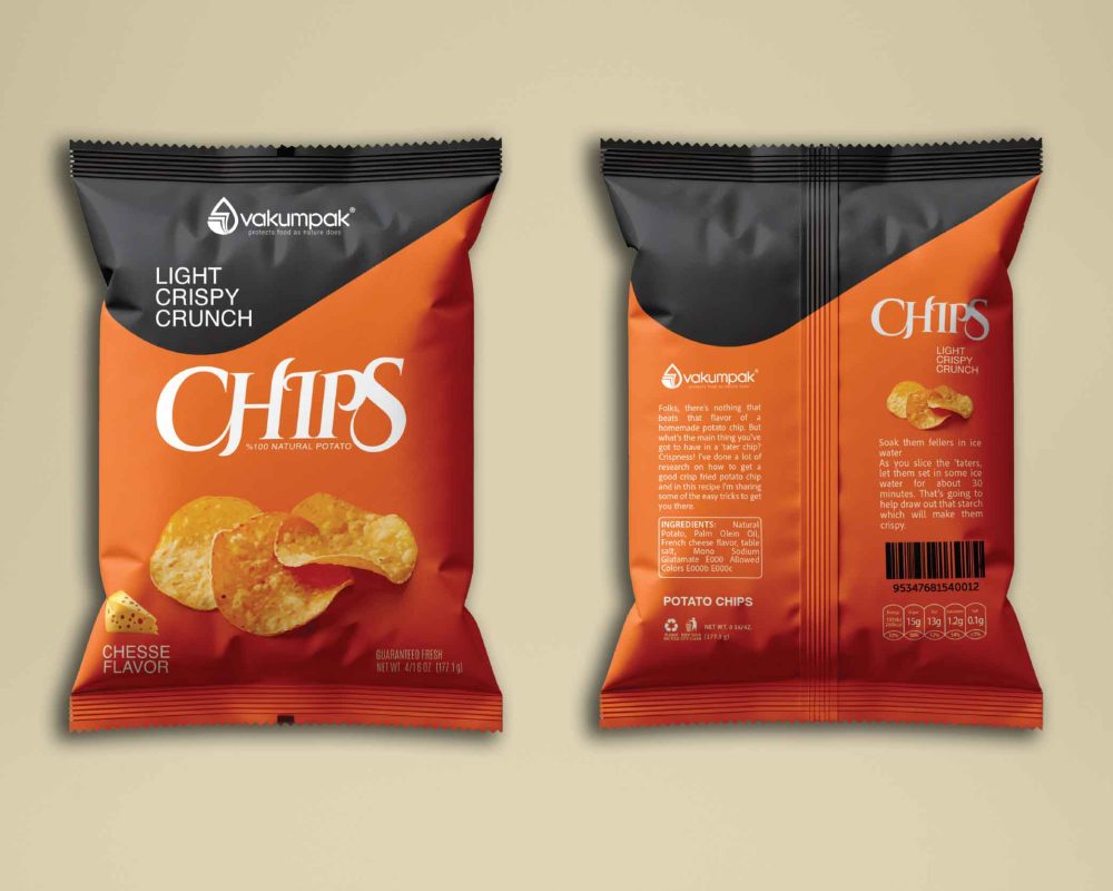 Special Back-center Sealed Pouches